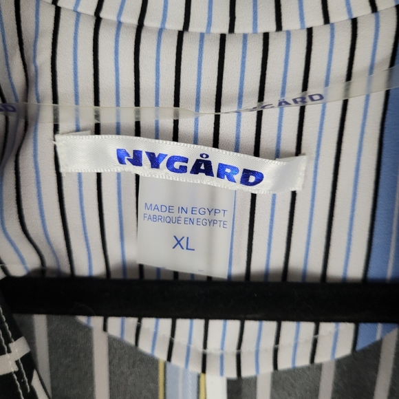 NYGARD | Missy striped belted light true wrap jacket - Picture 4 of 7